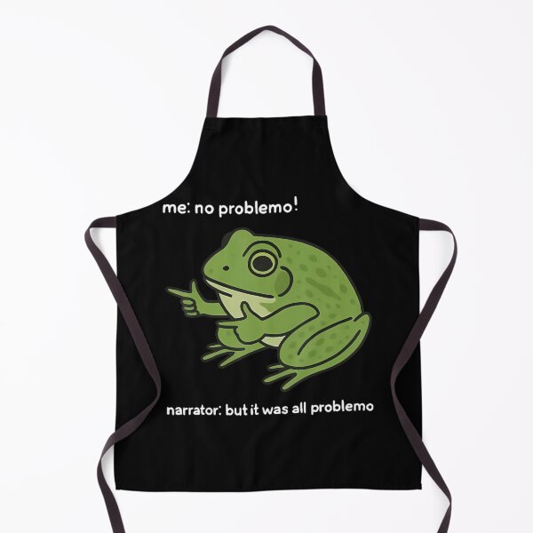 Item preview, Me No Problemo Funny Frog Meme Cute Reaction Frog Graphic designed and sold by CCChillingfrog.