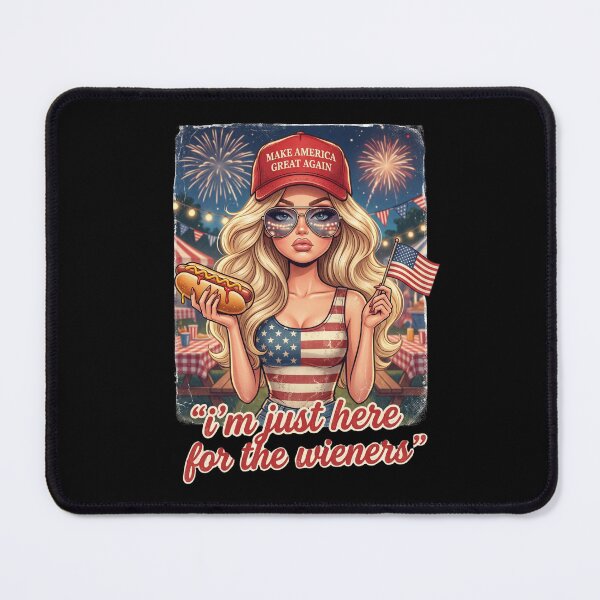 Item preview, I'm Just Here For The Wieners Funny Patriotic 4th Of July designed and sold by dudelinart.