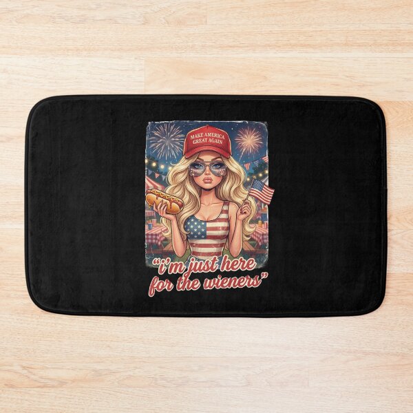 Item preview, I'm Just Here For The Wieners Funny Patriotic 4th Of July designed and sold by dudelinart.