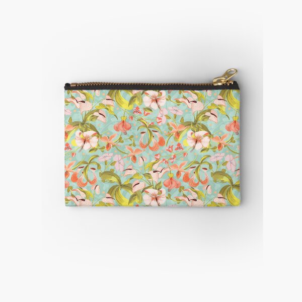 Aperçu de l'œuvre Fleurs tropicales pastel créée et vendue par KreativKdesigns.