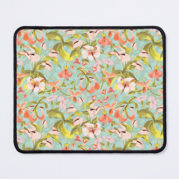 Item preview, Tropical flowers pastel designed and sold by KreativKdesigns.
