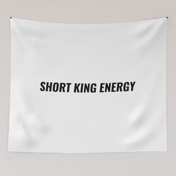 Item preview, Short King Energy T-Shirt – Funny Height Tee | Uncle Jichuan designed and sold by Uncle-Jichuan.