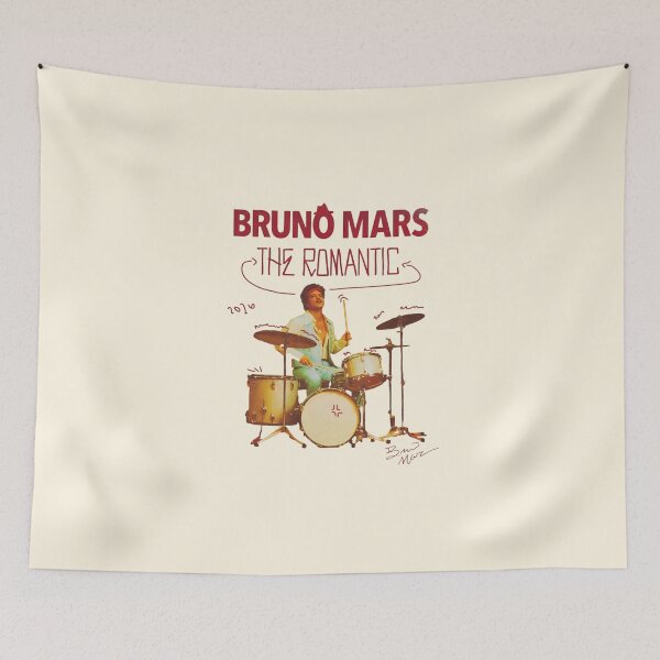 Item preview, Bruno Mars The Romantic Tour 2026 Drummer designed and sold by ProfDarenMur.
