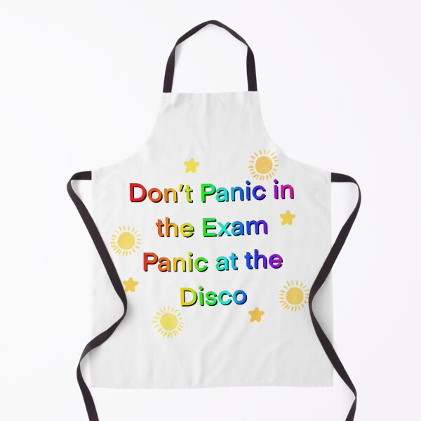 Item preview, Don't panic in the Exam, Panic at the Disco designed and sold by SoniCreatesArt.