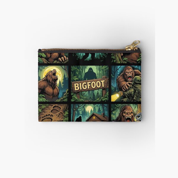 Item preview, Bigfoot Cryptid Files Retro Pop Art designed and sold by redsharkuk.