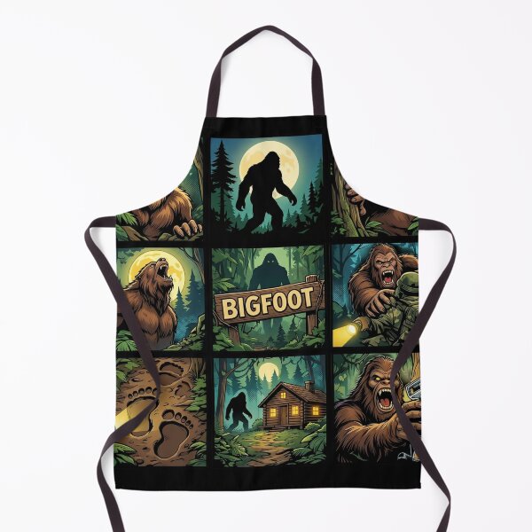 Item preview, Bigfoot Cryptid Files Retro Pop Art designed and sold by redsharkuk.