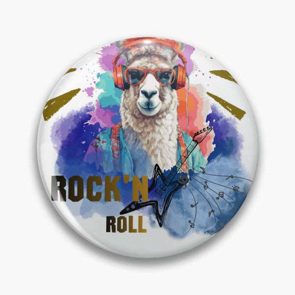 Item preview, Llama rock'n roll designed and sold by MandySony.