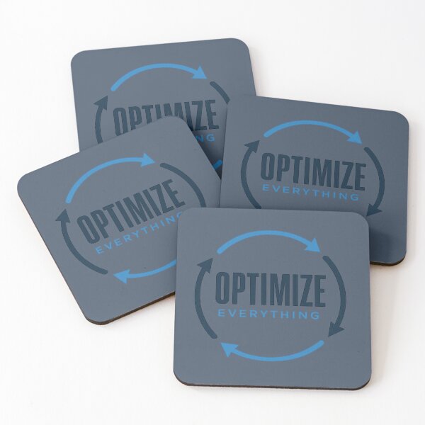 Item preview, Optimize Everything Minimal Productivity Systems Thinking T-Shirt designed and sold by warlistop.