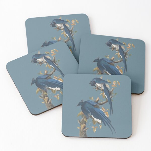 Item preview, John James Audubon Columbia Jay Birds of America Vintage Blue Bird Illustration designed and sold by OpenFrameStudio.