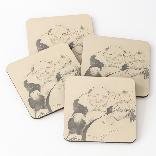 Item preview, Hotei God Fortune Child Ear | Japanese Art designed and sold by GammaRay.