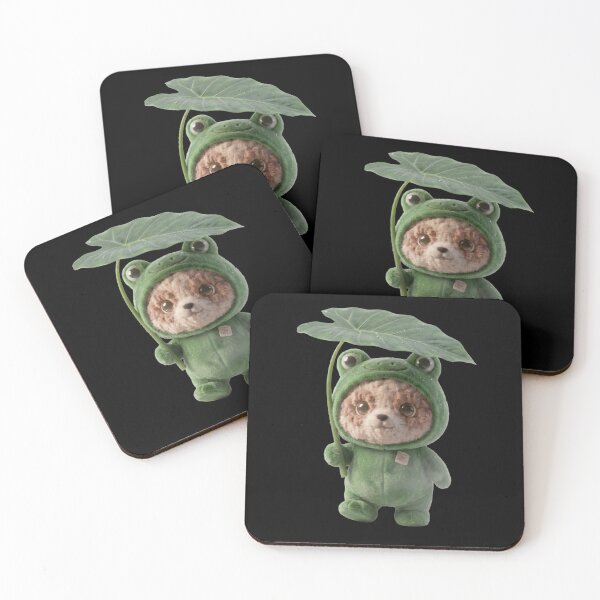 Item preview, PanMello Rainy Day - Cute Frog Panda 3D Illustration designed and sold by Pan-Mello.
