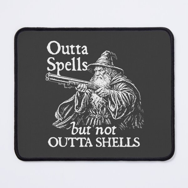 Item preview, Outta Spells But Not Outta Shells designed and sold by Darkifun.