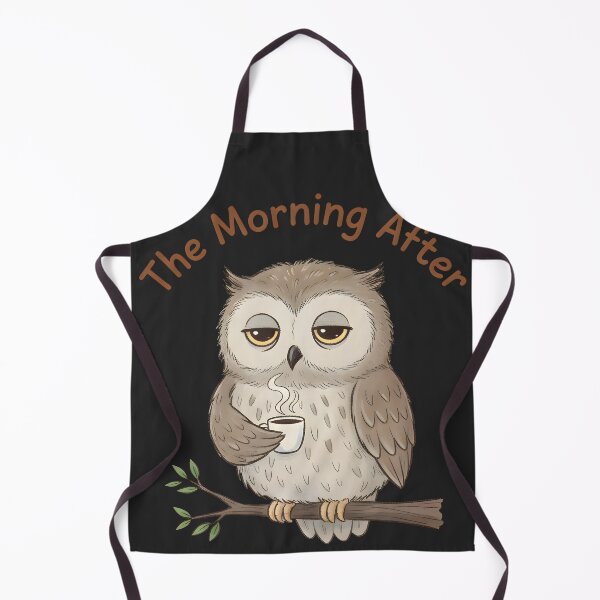 Item preview, The Morning After | Tired Coffee Night Owl designed and sold by SillyPawsStudio.