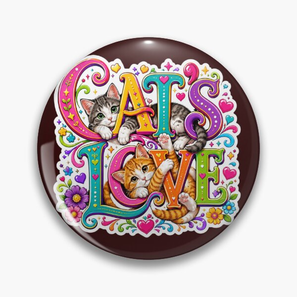 Item preview, CAT'S LOVE: Love, colors, and good old-fashioned feline chaos! designed and sold by Opps-diseño.