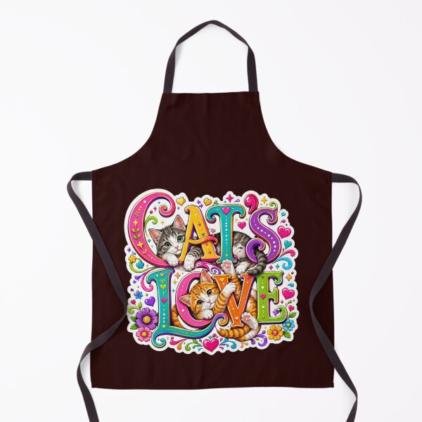 Item preview, CAT'S LOVE: Love, colors, and good old-fashioned feline chaos! designed and sold by Opps-diseño.