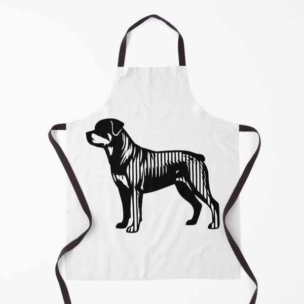 Item preview, Rottie Silhouette - Minimalist Linear Rottweiler Dog designed and sold by Pfotenfaden.