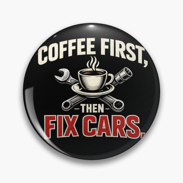 Item preview, Coffee First Then Fix Cars Mechanic Humor Garage Lover Gift designed and sold by Ladys-Gents.