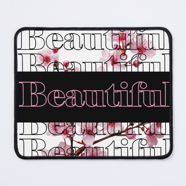 Item preview, pink sakura flowers with text designed and sold by JalèneP.