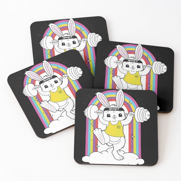 Item preview, rabbit ___electric callboy___GYM style designed and sold by gitaviroza.