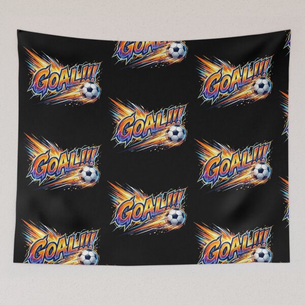 Item preview, Goal!!! — Expressive Football Typography Pop Art Style designed and sold by David Mateo ArtWorks.