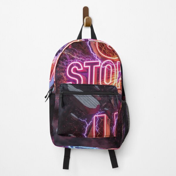 Item preview, (UN)STOPPABLE - Neon Lightning Breakthrough Athlete Art designed and sold by RAMHEARTS.