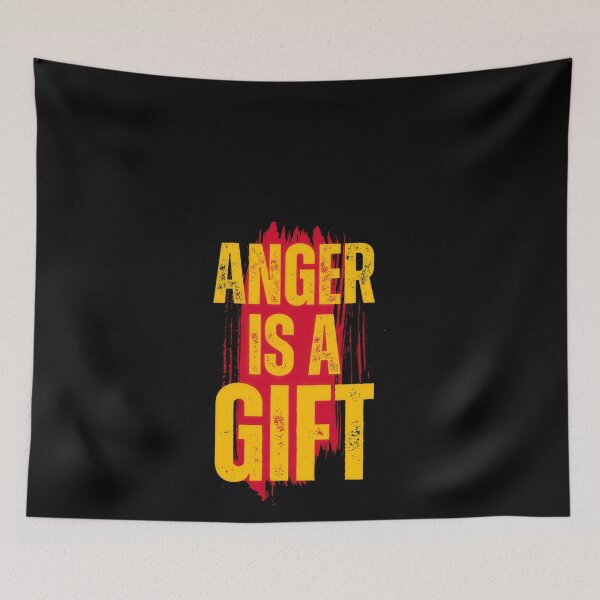 Item preview, Anger is a gift #3677 designed and sold by trusty-ben-art.