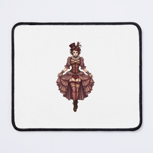 Item preview, Steampunk Gothic Harlequin Circus Performer designed and sold by blossomfun.