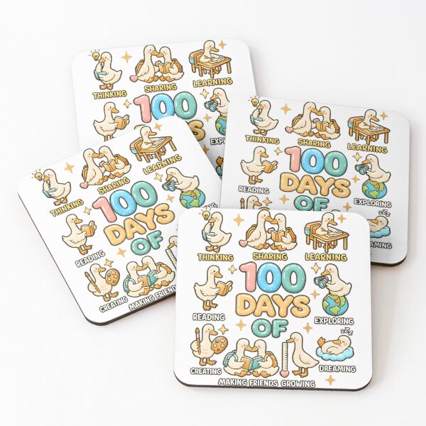 Item preview, 100 Days Of School Cute Goose Classroom Teacher Kids designed and sold by CCChillingfrog.