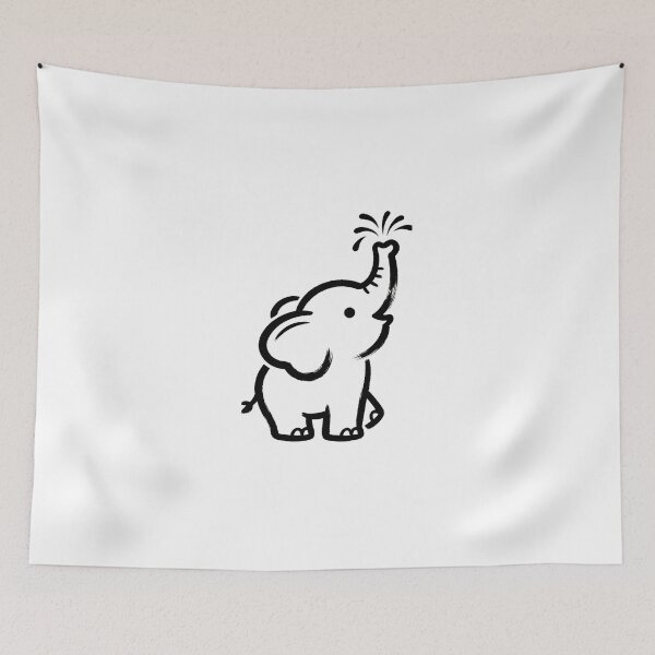 Item preview, ELEPHANT CUTE designed and sold by Arty Art.