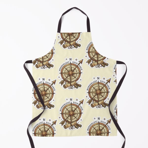 Item preview, Wanderlust Guidance Vintage Compass Sticker PNG | Adventure Travel Design designed and sold by arifali786.