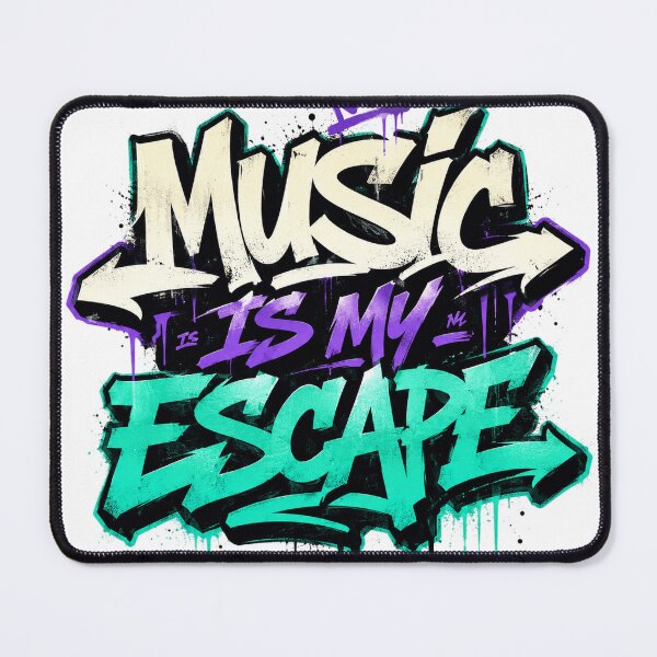 Item preview, Music Is My Escape designed and sold by the-dovlat.