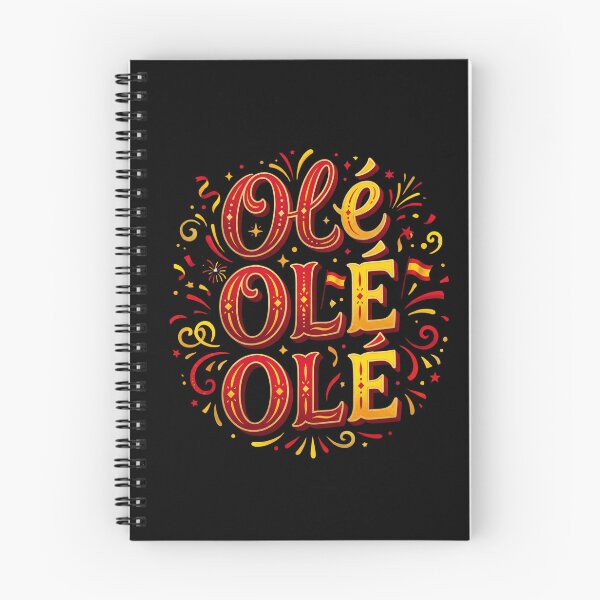 Item preview, Ole Ole Ole — Festive Football Typography Mexican Style designed and sold by David Mateo ArtWorks.