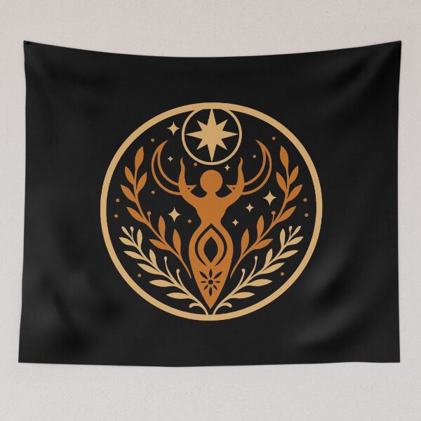 Item preview, Midsummer Goddess Sun Pagan Symbol designed and sold by Christine Krahl.