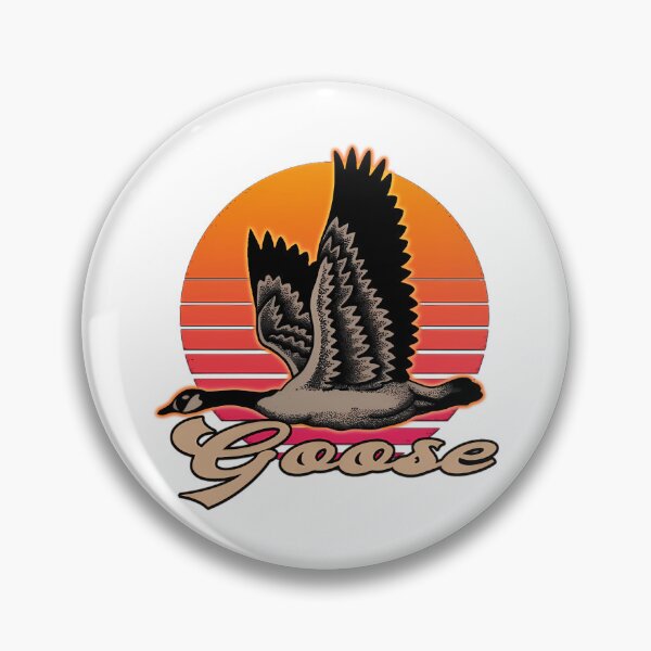 Item preview, Vintage Goose Retro Sunset Flying Bird Nature designed and sold by CCChillingfrog.