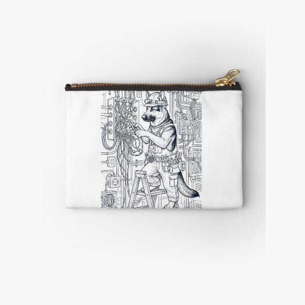 Item preview, Vintage German Shepherd Electrician Dog Dad Mom Lover designed and sold by DoodleTortle.