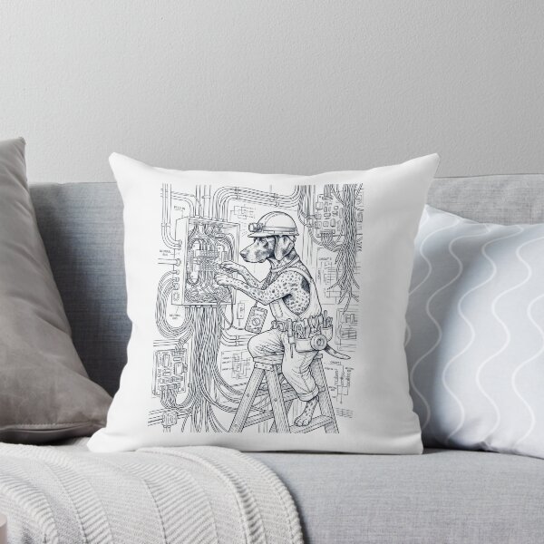 Item preview, Vintage German Shorthaired Pointer Electrician Dog Dad Mom Lover designed and sold by DoodleTortle.