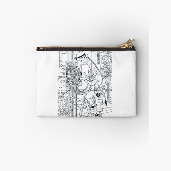 Item preview, Vintage Giraffe Electrician Animal Lover designed and sold by DoodleTortle.