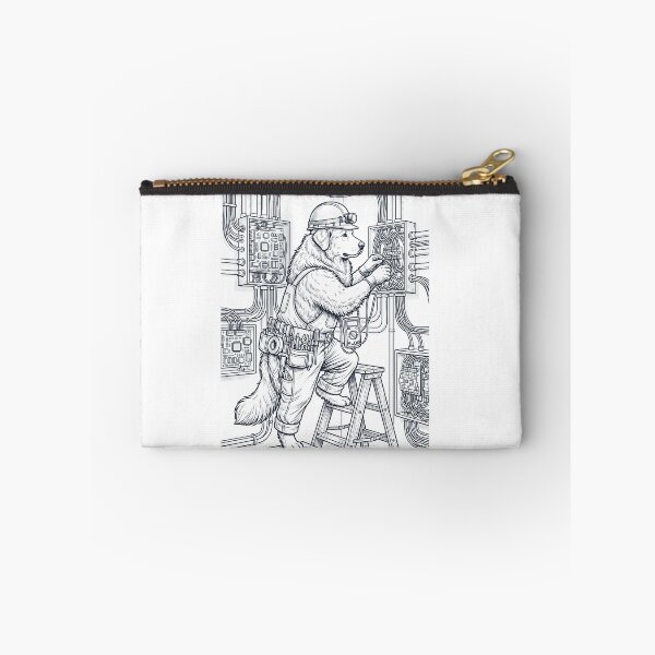 Item preview, Vintage Great Pyrenees Electrician Dog Dad Mom Lover designed and sold by DoodleTortle.