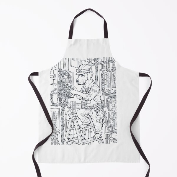 Item preview, Vintage Great Dane Electrician Dog Dad Mom Lover designed and sold by DoodleTortle.