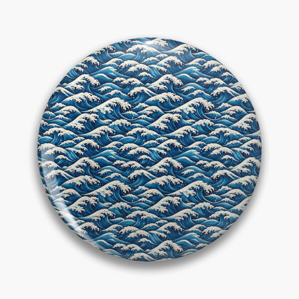 Item preview, With traditional Japanese ocean waves. designed and sold by elopezstock.