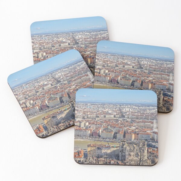 Item preview, Lyon cityscape designed and sold by psychoshadow.