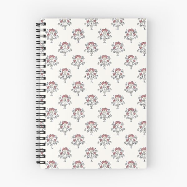 Item preview, Vintage flowers in a historical style, taupe red designed and sold by Caroline Rausch.