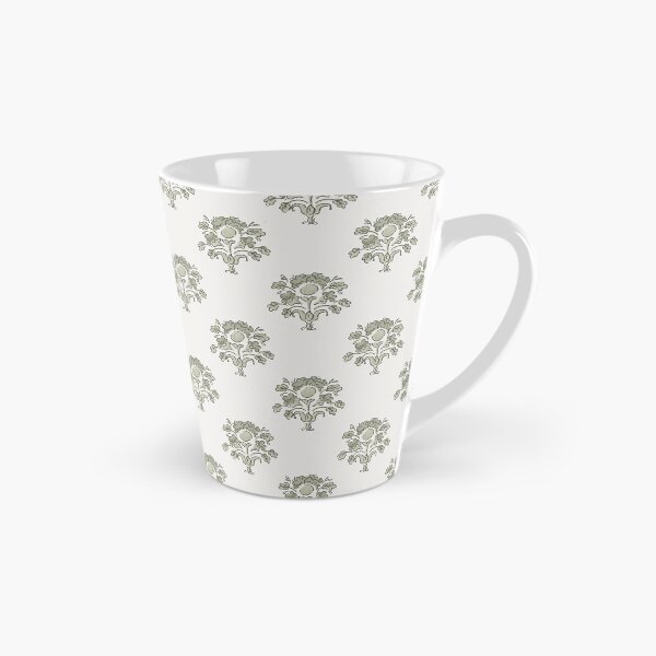 Item preview, Vintage flowers in a historical style, green designed and sold by Caroline Rausch.