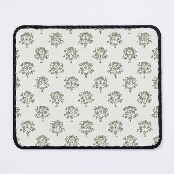 Item preview, Vintage flowers in a historical style, green designed and sold by Caroline Rausch.