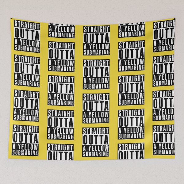 Item preview, Straight Outta A Yellow Submarine - The Beatles designed and sold by Hello Bee Bee.