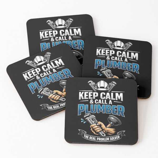 Item preview, Keep Calm And Call A Plumber The Real Problem Solver Funny Plumbing Graphic designed and sold by Ladys-Gents.