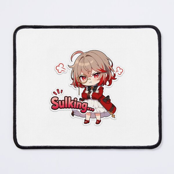 Item preview, Sticker OC novel : Sulking... designed and sold by Trash-Angel.