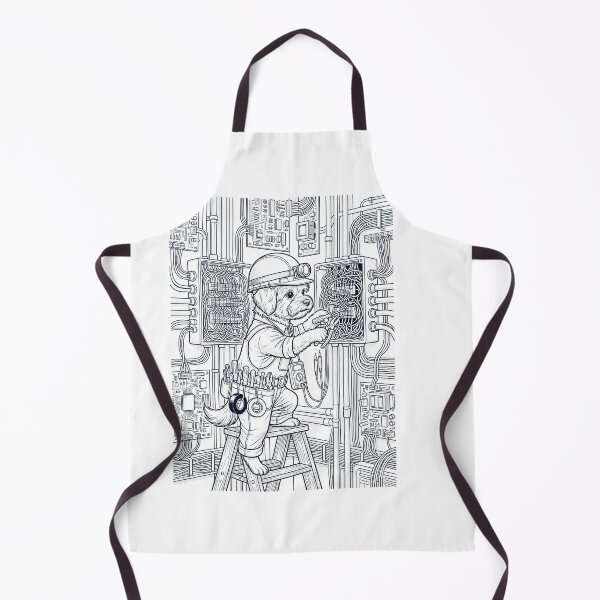 Item preview, Vintage Maltese Electrician Dog Dad Mom Lover designed and sold by DoodleTortle.