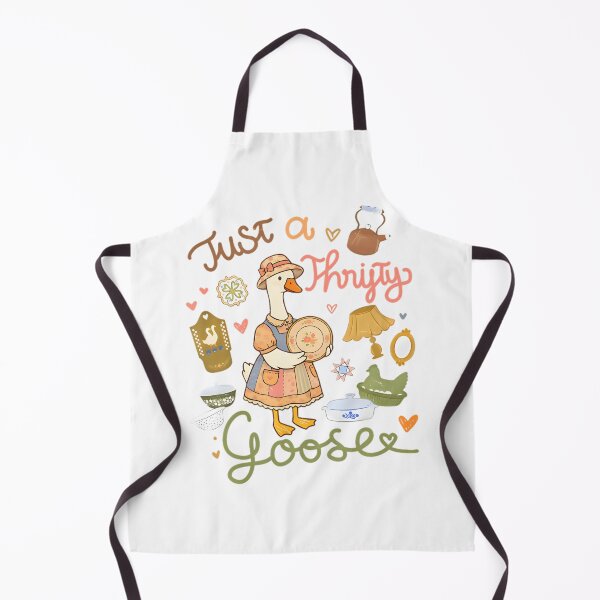 Item preview, Just A Thrifty Goose Cute Vintage Thrifting Aesthetic designed and sold by CCChillingfrog.