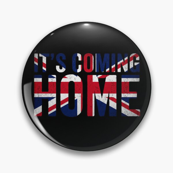 Item preview, It's Coming Home — Union Jack Football Typography England designed and sold by David Mateo ArtWorks.